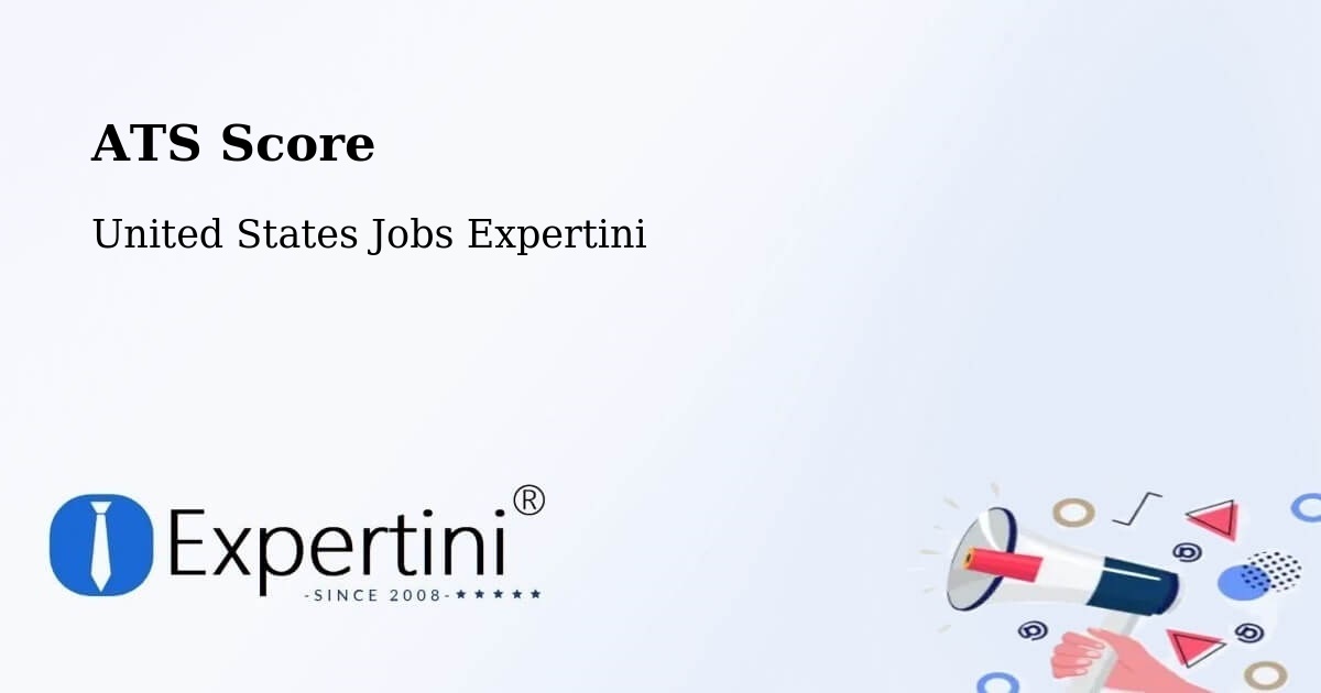 Resume ATS Score & Job Description Match Tool – Delmar - United States Jobs Expertini
