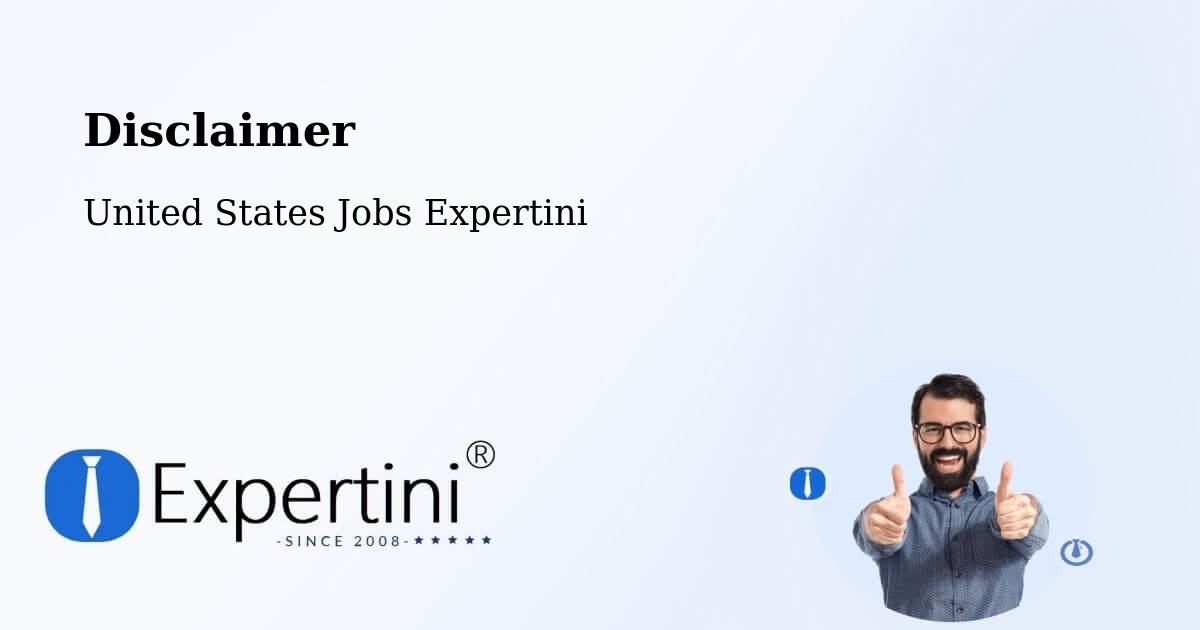 Disclaimer – Delmar - United States Jobs Expertini